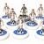 Subbuteo Andrew Table Soccer Yugoslavia 1990 World Cup Team on WSB Professional bases